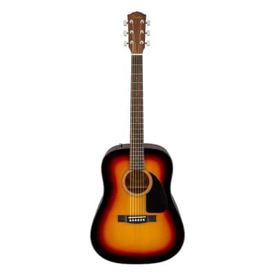 Used Fender CD-60 Dread V3 - Sunburst w/ Walnut Fingerboard image 2