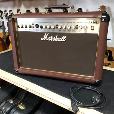 Ampli Marshall Acoustic Soloist AS50D 2 canaux 50 Watts 2x8 Electro-Acoustic guitare et voix image 2