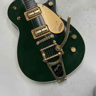 Gretsch MIJ G6128TEE Elliot Easton with Bigsby 2002 - Cadillac Green image 3