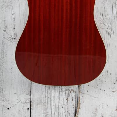Immagine Epiphone Hummingbird Studio Acoustic Electric Guitar Faded Cherry Sunburst - 9