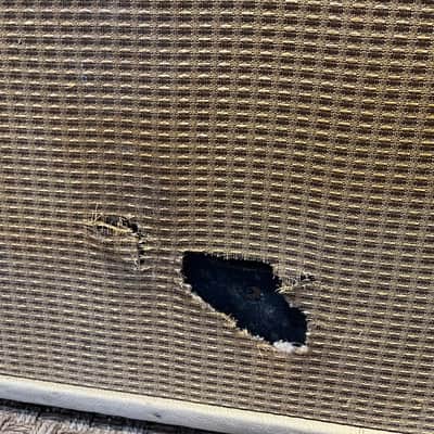 Fender Bassman 2 x 12 cabinet  1964 - Blonde image 10