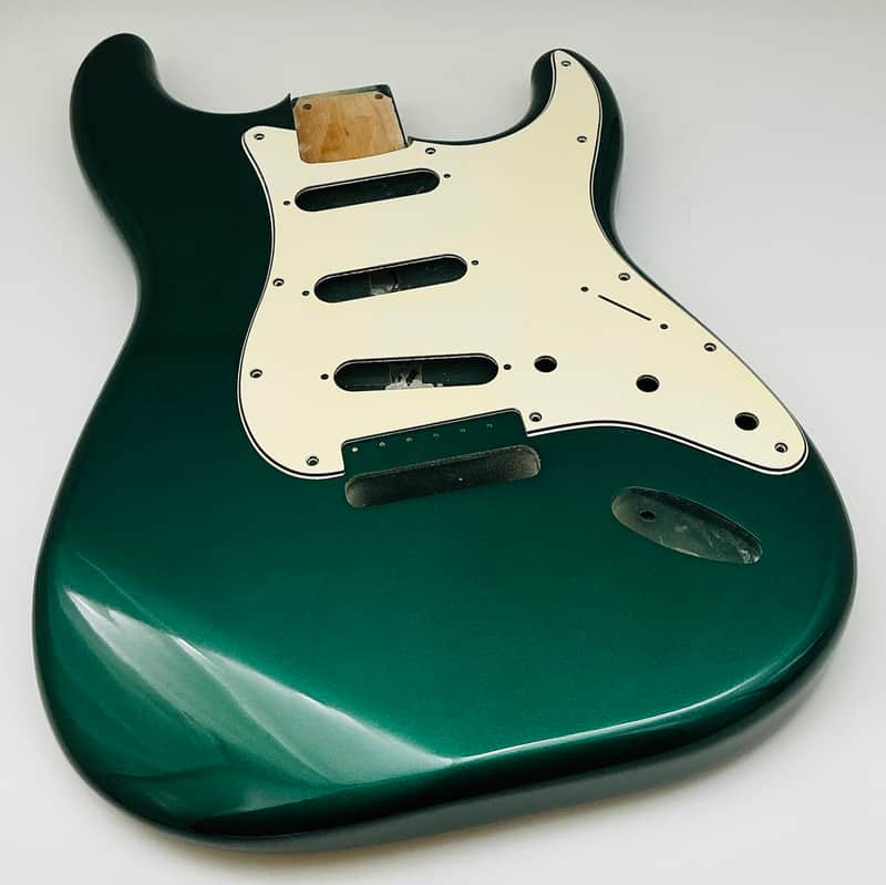 Show Me Nitro Finishes 4lbs 5oz Nitro Lacquer S-Style - Dark Sherwood Green image 1