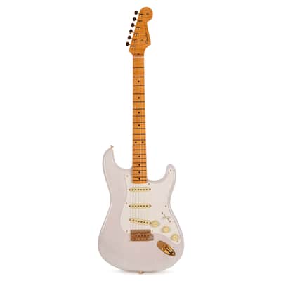 Fender Limited Edition American Vintage II '57 Stratocaster White Blonde (Serial #V2557940) image 4