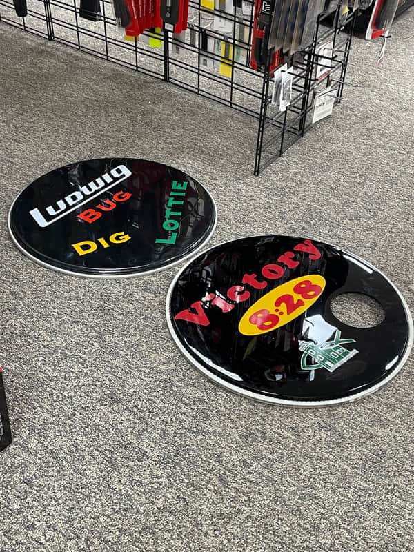 Ludwig 22” Bass Drum Heads X2 image 1
