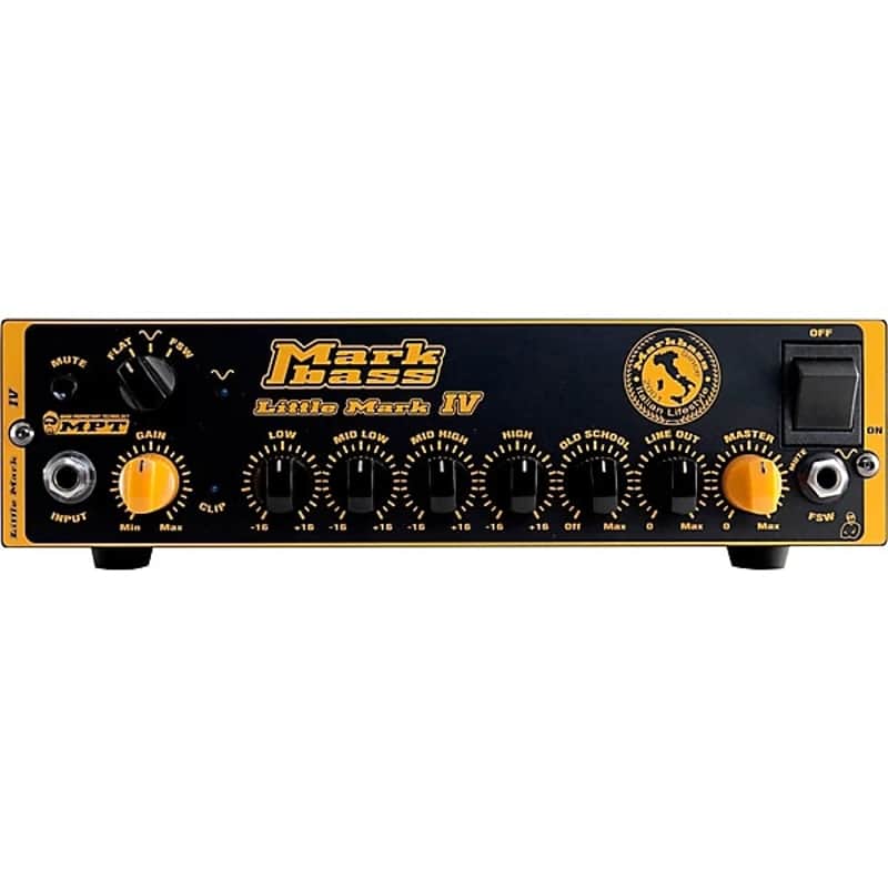 Mint Markbass Little Mark IV 500W Bass Amplifier Head Black image 1