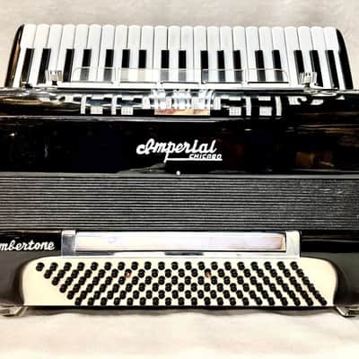 IMPERIAL CHAMBERTONE 3-REED SINGLE TONE CHAMBER ACCORDION #CI21 image 4