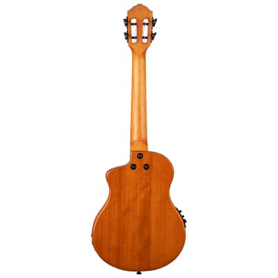Ortega RTPX-U-FMA TourPlayer Series Flamed Maple Top Mahogany Neck 4-String Tenor Electric Ukulele w/Gig Bag image 5