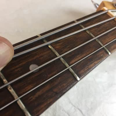 Vintage Aria 1820 1820T  1970's Sunburst MIJ Japan Shortscale Short Scale Offset Bass Guitar image 6