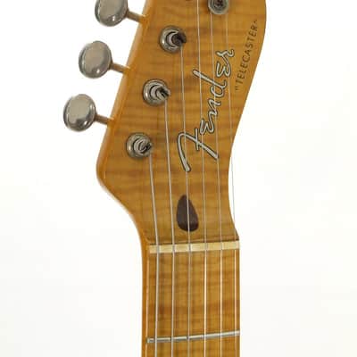 Fender Japan Telecaster TL52-70 Foto flame neck Vintage Natural image 4