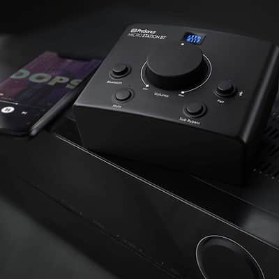 PreSonus MicroStation BT 2.1 Monitor Controller with Bluetooth Connectivity image 5