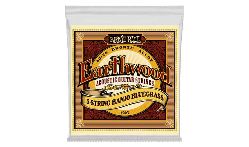 Earthwood 5-String Banjo Bluegrass Loop End 80/20-Bronze 9-20 String Set Gauges .009, .011, .013, .020w, .009 image 1