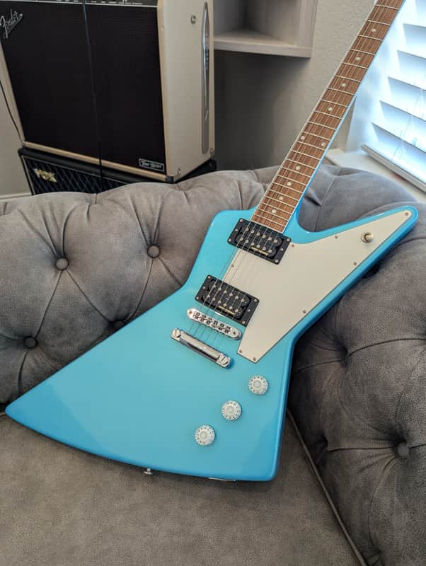 Gibson 70s Explorer 2020 - Chill BluPearl *Mod Collection*