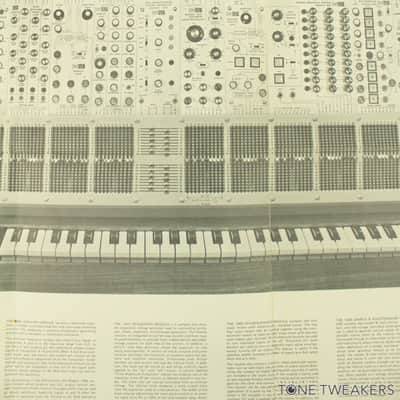 ARP 2500 Tonus Series Rare Original Synthesizer Poster 2515 VINTAGE SYNTH DEALER image 3