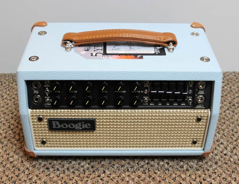 Mesa Boogie Mark Five: 25 amp head in Custom Baby Blue | Reverb
