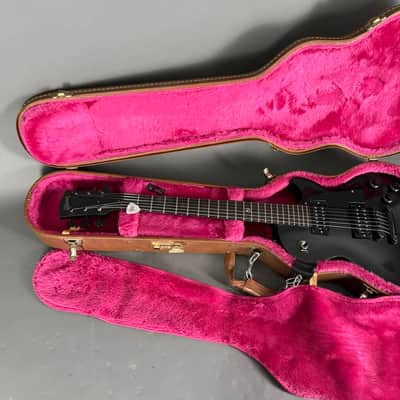 2000 Gibson Les Paul GOTHIC Studio Black in Browncase image 18