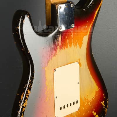 Fender Stratocaster Sunburst Original Vintage 1962 - Sunburst (COD 2181VG) image 15