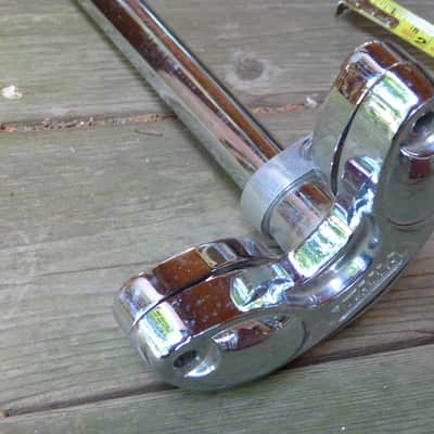 tama double tom mount for bass drum  chrome image 6