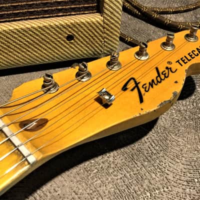 Relic Fender American Special Telecaster Road Worn Sunburst by Nate's Relic Guitars image 3