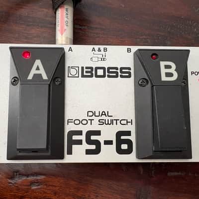 Boss FS-6 Latch Momentary Double Footswitch Polarity switchable 2020 - silver image 3