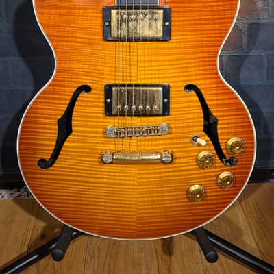 Gibson Custom Shop Paul Jackson Jr. CS-346 Semi-Hollow Honeyburst w/ OHSC & Pickguard image 7