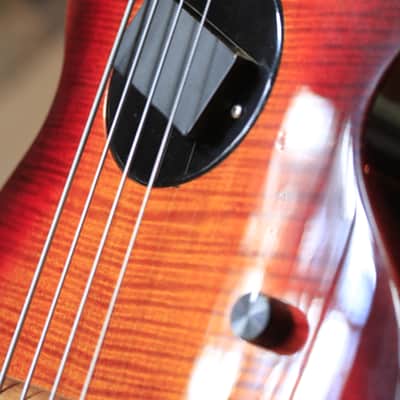 Rick Turner Model 1 2005 Custom Flame Maple Burst image 17