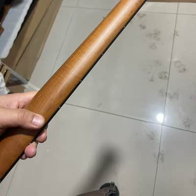 1 Headless ss 24frets roasted maple electric guitar neck Rosewood fingerboard C contour 25.5 spoke truss rod image 6