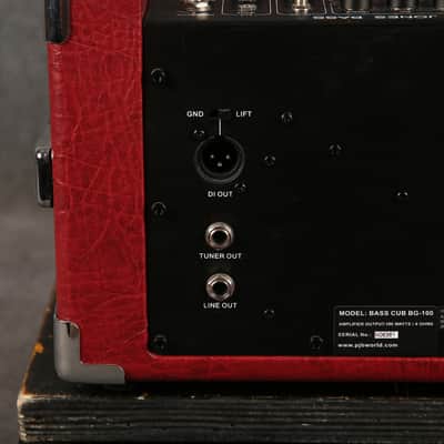 Phil Jones Bass Cub BG-100 Bass Combo - Red - 2nd Hand image 7