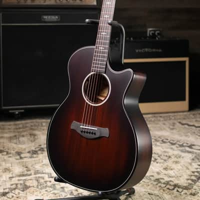 Taylor Next Generation Builder's Edition 324ce Grand Auditorium Acoustic/Electric Guitar - Tobacco Kona Burst with Hardshell Case image 15