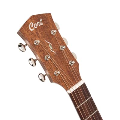 Cort ES-OC4 NSG | Essence Series OM Cutaway Acoustic Electric Guitar, Natural Semi Gloss. New with Full Warranty! image 9