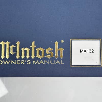 Mcintosh MX132 AV Control Center/ Processor/ Pre-Amplifier image 12