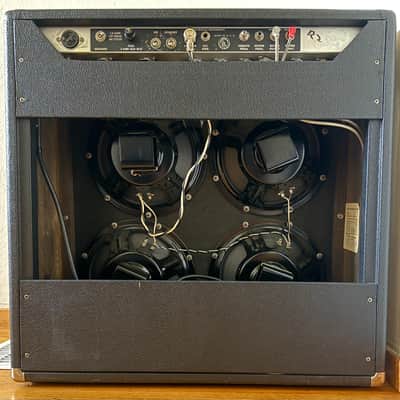 Fender Super Reverb "Drip Edge" 2-Channel 40-Watt 4x10" Guitar Combo 1968 - 1969 - Silverface image 6