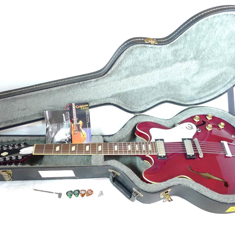 2001 – 2006 Epiphone Elitist Riviera 12-String Cherry