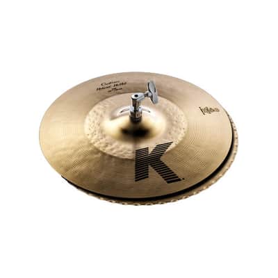 Zildjian K1224 14.25 Inch Custom Hybrid Hi-Hat - Pair image 1