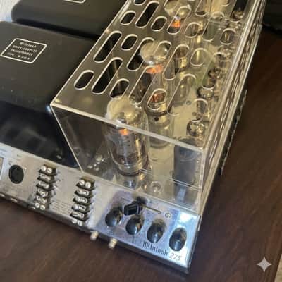 💎Custom Hand-Finished Acrylic Dust Cover💎for Original 60s McIntosh MC275 Amp💎 image 8