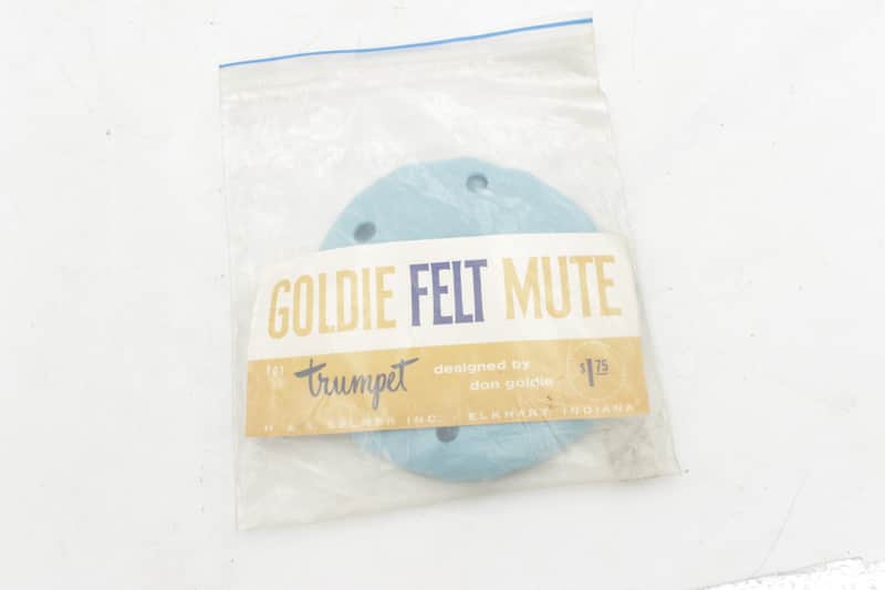 Vintage NOS Goldie Felt Trumpet Mute - Selmer image 1