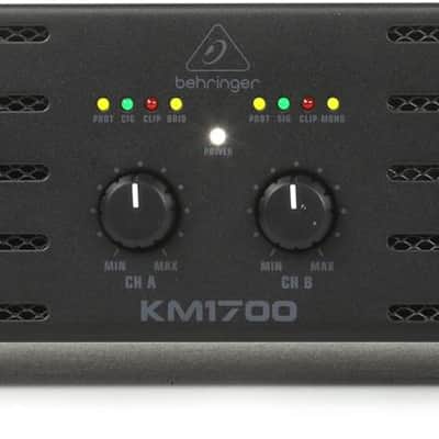 Behringer KM1700 Professional 1700-Watt Stereo Power Amplifier