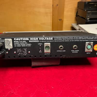 Summit Audio TLA-100A Tube Leveling Amplifier 2010s - Silver image 2
