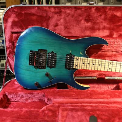 Ibanez RG652AHM-NGB Prestige 2015 - Present - Nebula Green Burst image 3