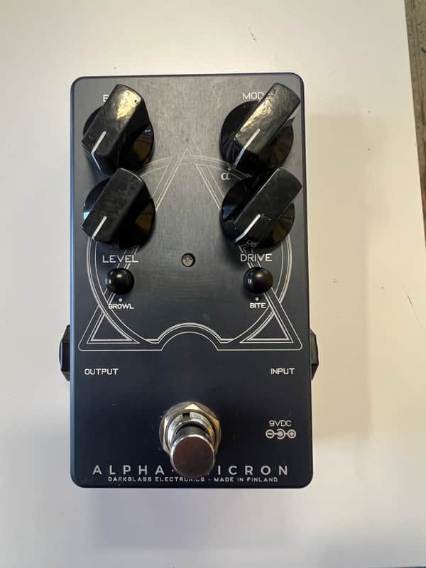 Darkglass Electronics Alpha Omicron Preamp 2019 - Black image 1