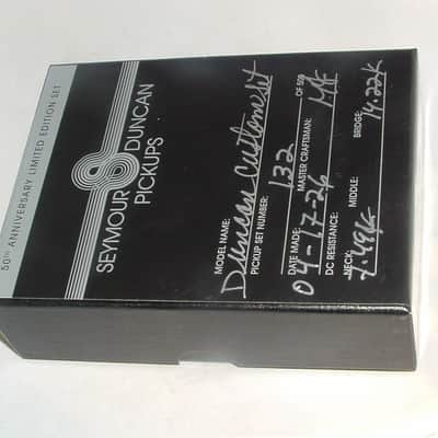 Seymour Duncan 50th Anniversary Limited Edition Duncan Custom Set (Zebra) Set #132 image 1