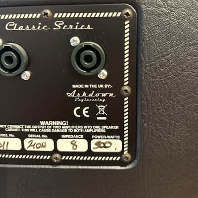 Ashdown Classic Series ABM 210H Made in UK NEO 1000W 2x10 Bass Cab -( B Stock) image 4