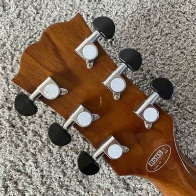 Blast 40 Inch Acoustic Guitar in Natural Burst, 20 Frets image 15