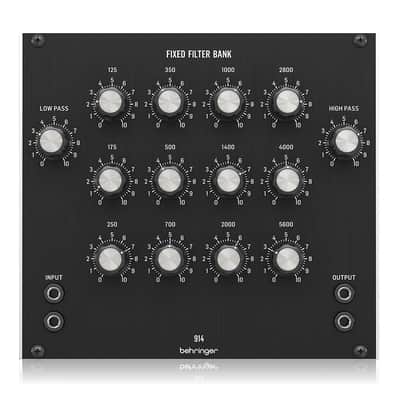 Behringer 914 Fixed Filter Bank Eurorack Synthesizer Module
