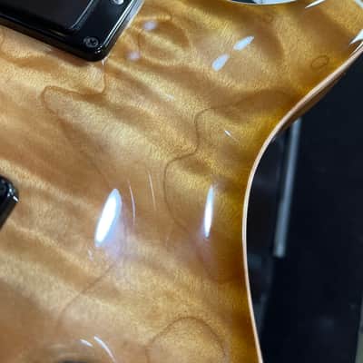 PRS Custom 24 Wood Library 2024 Quilted Maple / Swamp Ash With PRS Black Paisley Case image 15