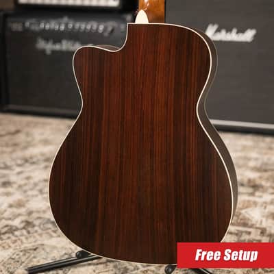 Martin BC-16E Acoustic-Electric Bass Guitar - Natural with Softshell Gig Bag image 2