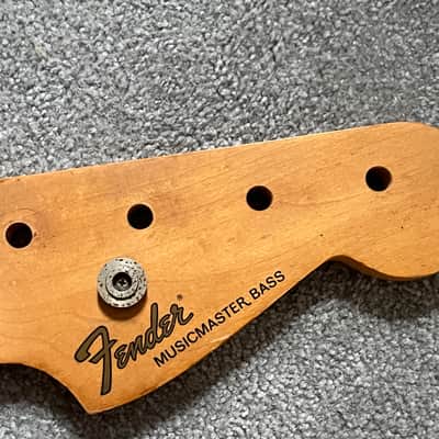 1971 Fender Musicmaster bass neck image 1