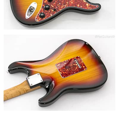 2022 Limited Edition Suhr Classic S Paulownia HSS in 3-Tone Burst 6.5lbs image 10