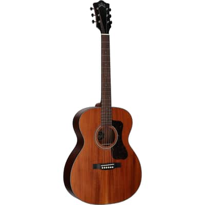 Guild OM-320 Orchestra Acoustic Guitar, Natural image 6