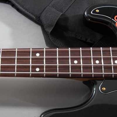 2025 Fender MIJ Japan Traditional 60s Precision P Bass Black Pearl Matching Headstock Gig Bag image 5