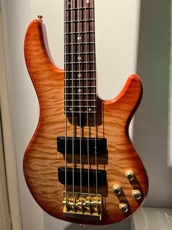 Yamaha BBG5A 1996/1997 - Cherryburst | Reverb